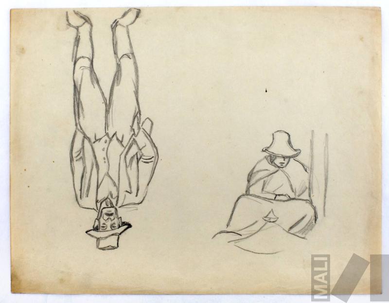 Estudio de hombre y mujer indígena