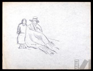 Estudio de mujer indígena con niña