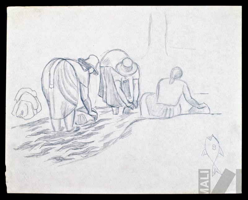 Estudio de lavanderas