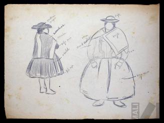 Estudio de trajes indígenas