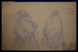 Estudio de traje indígena