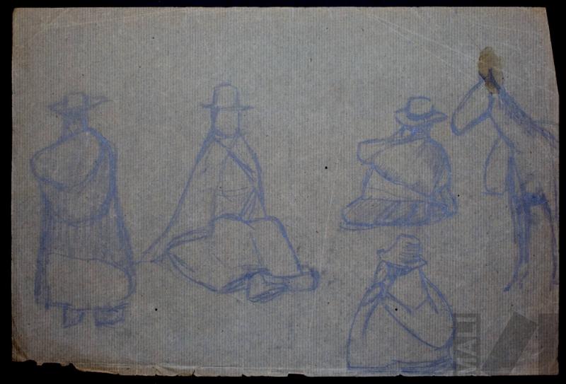 Estudio de mujeres indígenas y equino