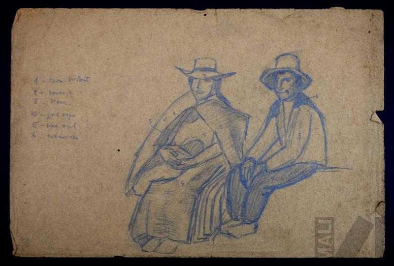 Estudio de pareja indígena