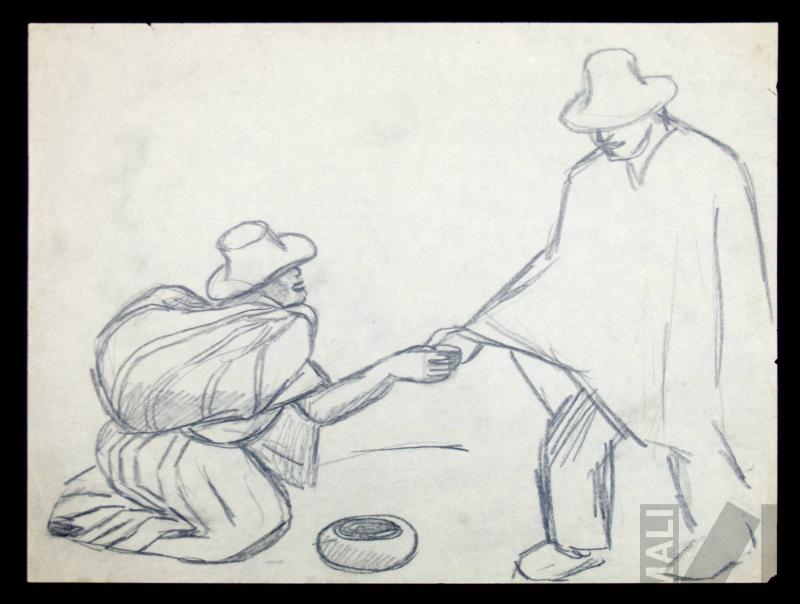 Estudio de pareja indígena