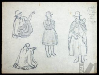 Estudio de traje indígena de Cajamarca