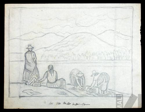 Estudio de lavanderas