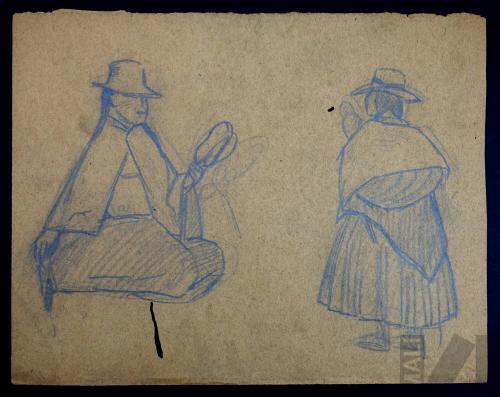 Estudio de hilanderas indígenas