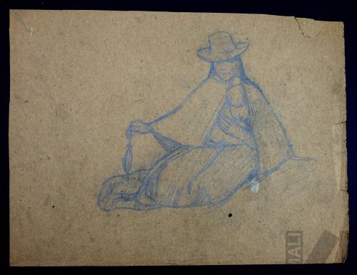 Estudio de hilandera indígena