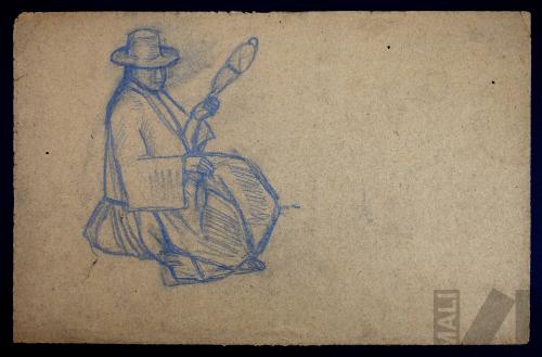 Estudio de hilandera indígena