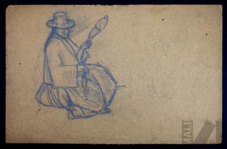 Estudio de hilandera indígena