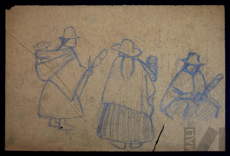 Estudio de hilanderas indígenas