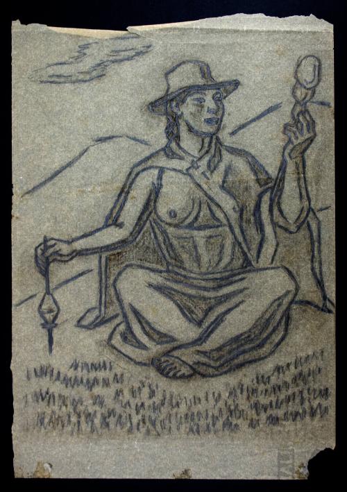 Estudio de hilandera