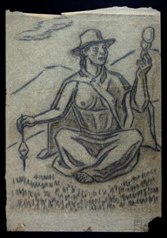 Estudio de hilandera