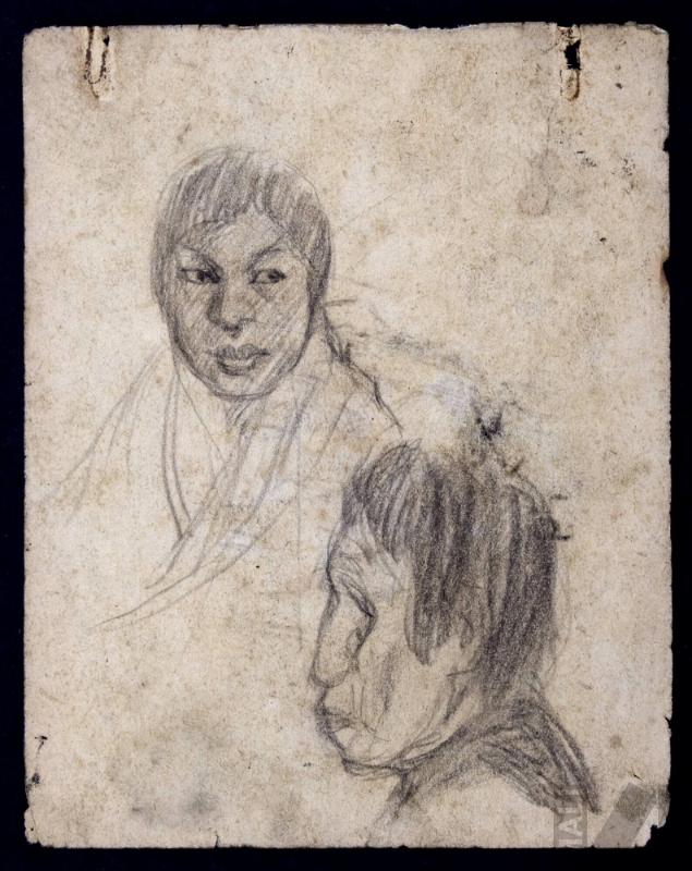 Estudio de rostros indígenas