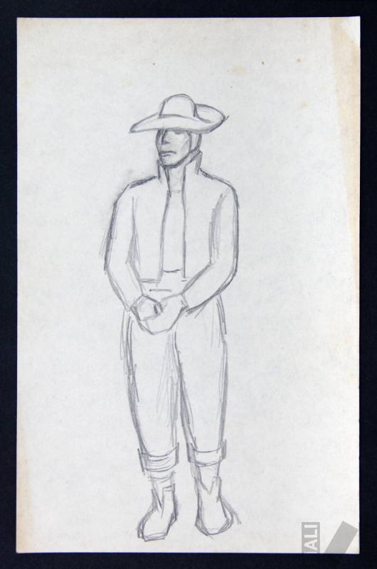 Estudio para 'Indígena de Sicuani'