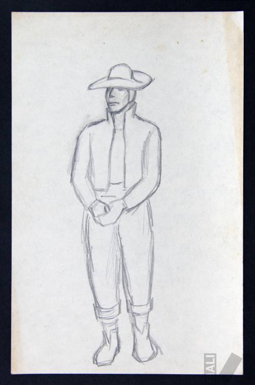 Estudio para 'Indígena de Sicuani'