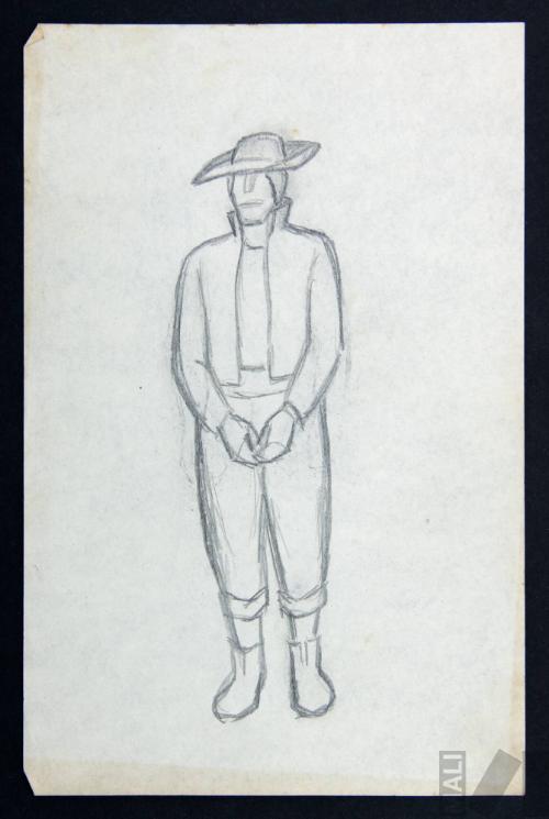 Estudio para 'Indígena de Sicuani'