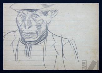 Estudio de rostro indígena