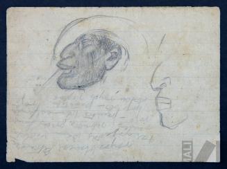 Estudio de rostro indígena