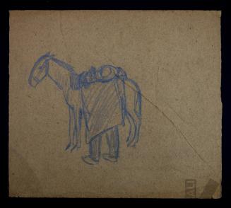 Estudio de hombre con equino