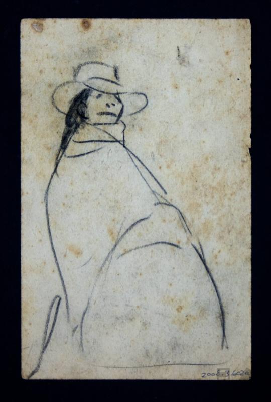 Estudio de mujer indígena