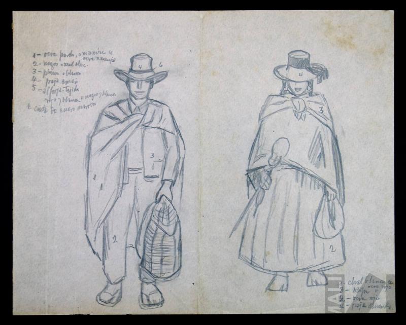 Estudio para 'Mestizos de Cajamarca'