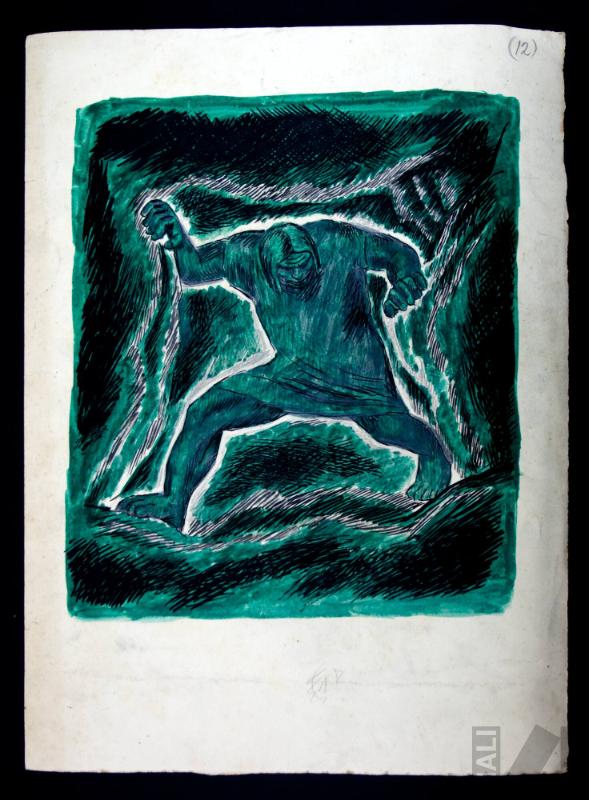 Estudio para ilustración