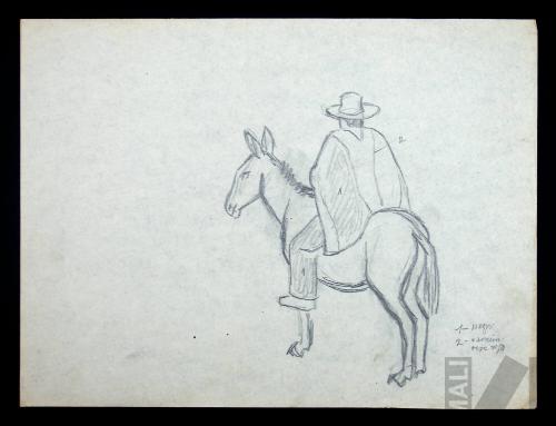 Estudio de jinete