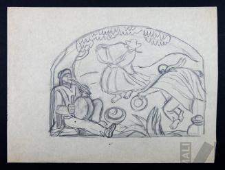 Estudio para 'La cashua'