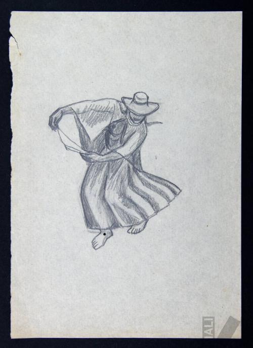 Estudio para 'La cashua'