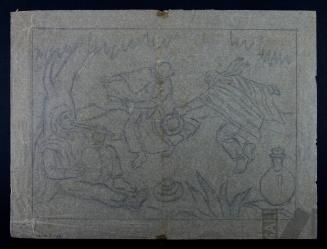 Estudio para 'La cashua'