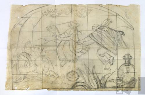 Estudio para 'La cashua'