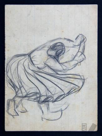 Estudio para 'La cashua'