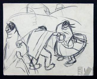 Estudio para 'La cashua'