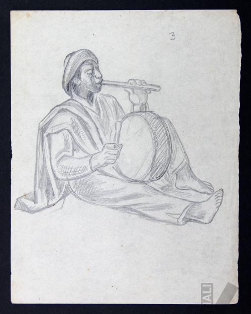 Estudio para 'La cashua'