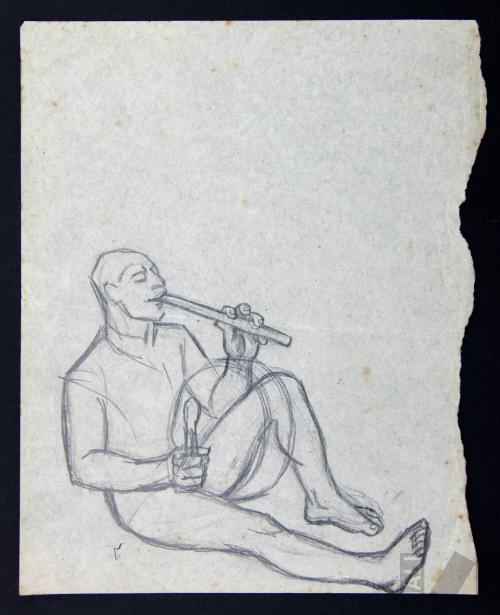 Estudio para 'La cashua'