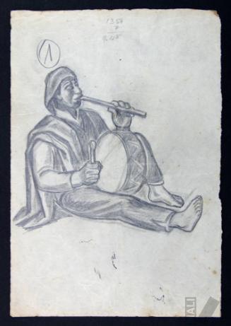 Estudio para 'La cashua'