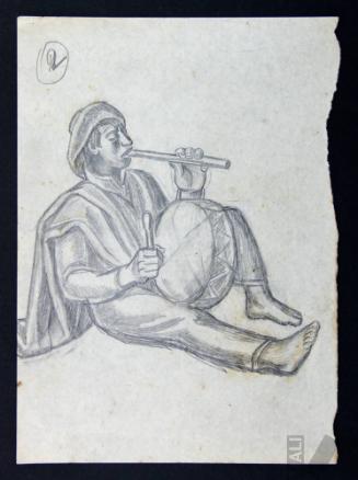 Estudio para 'La cashua'