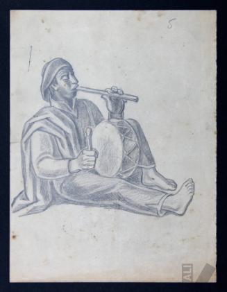 Estudio para 'La cashua'