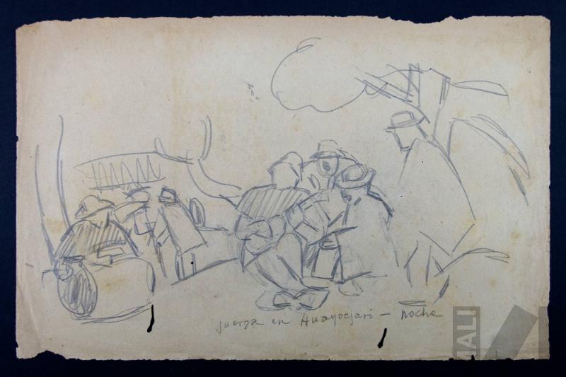 Estudio de fiesta indígena de Huayoccari