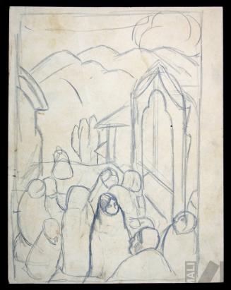 Estudio para 'Altar callejero'