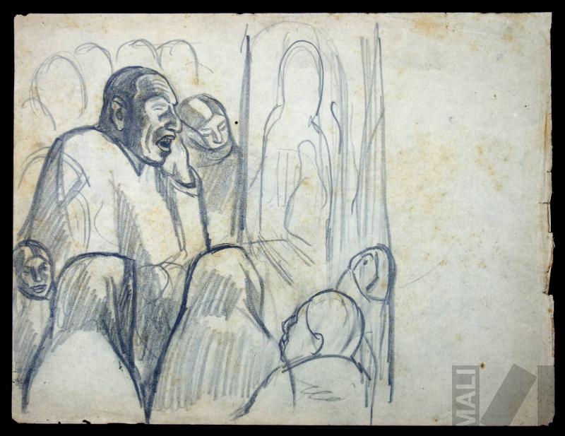 Estudio para 'Altar callejero'