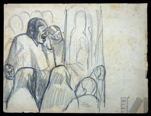 Estudio para 'Altar callejero'