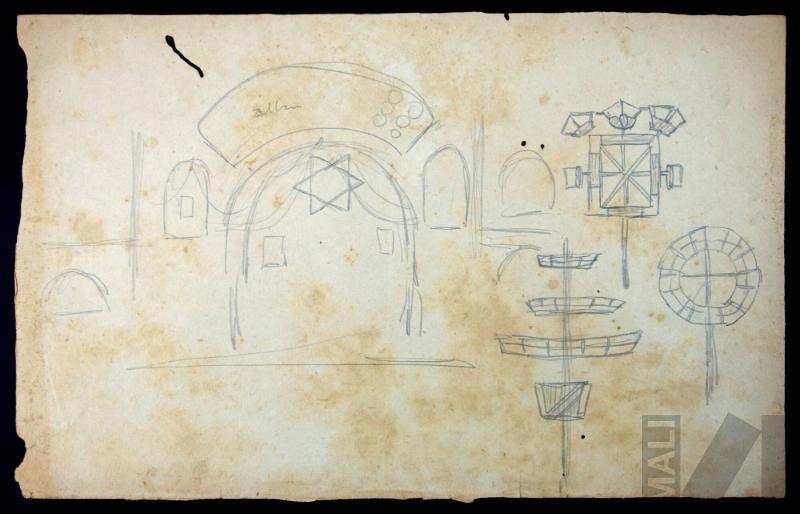 Elementos de altar ceremonial