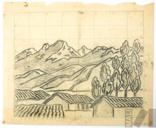 Estudio de paisaje andino