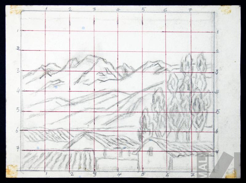 Estudio de paisaje andino