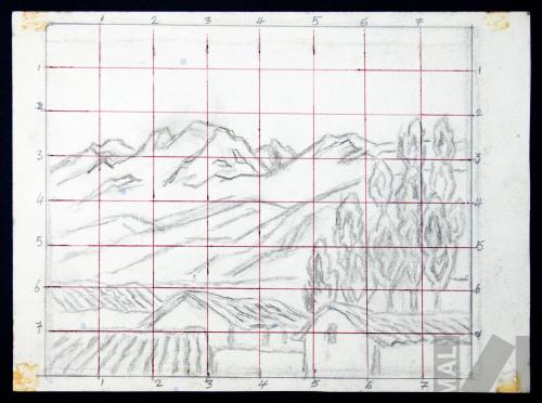 Estudio de paisaje andino