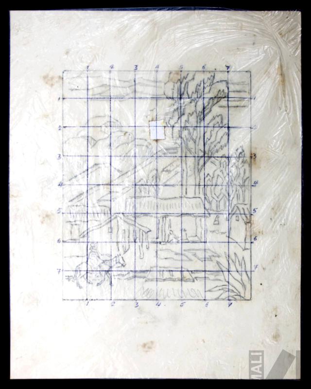 Estudio para 'Paisaje de Namora'