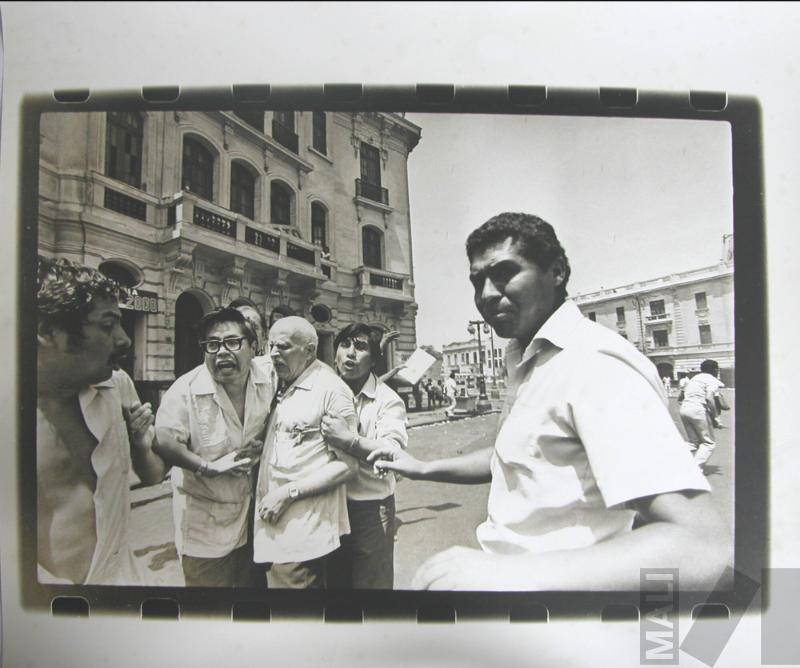 Secuencia del ataque a Jorge del Prado
