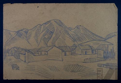 Estudio de paisaje andino